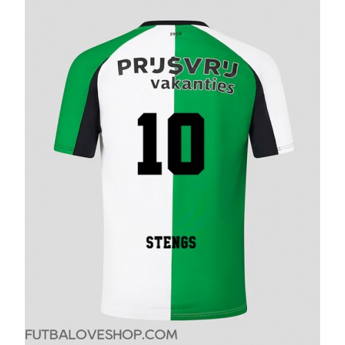 Dres Feyenoord Calvin Stengs #10 Tretina 2024-25 Krátky Rukáv